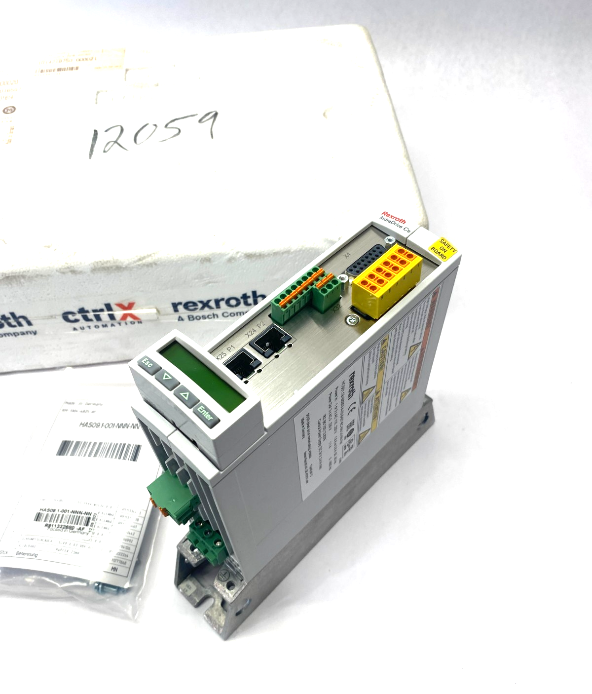 Bosch Rexroth R911331614 Comp. Converter HCS01.1E-W0003-A-02-B-ET-EC-NN-L4-NN-FW - Maverick Industrial Sales