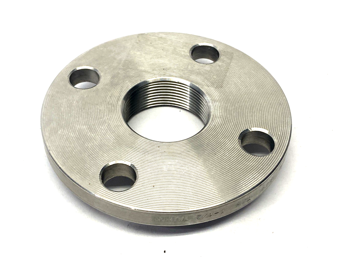 435-24 | Merit Brass 1-1/2" Pipe, 5" OD, Stainless Steel, Threaded Pipe Flange - New – Open box - Maverick Industrial Sales