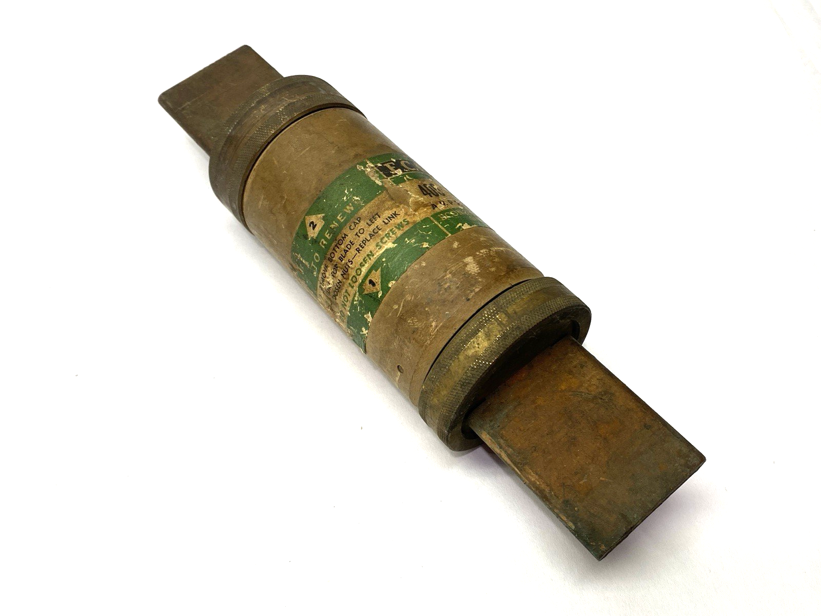 F-40025 | Economy Renewable Time-Delay Fuse 250V 400A - Used - Maverick Industrial Sales