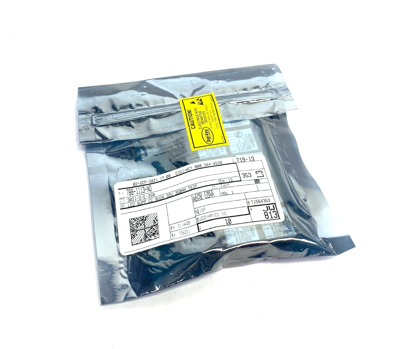 LEDDynamics 3021-D-E-350 Constant Current Driver Buck Puck 350mA PKG OF 10 - Maverick Industrial Sales