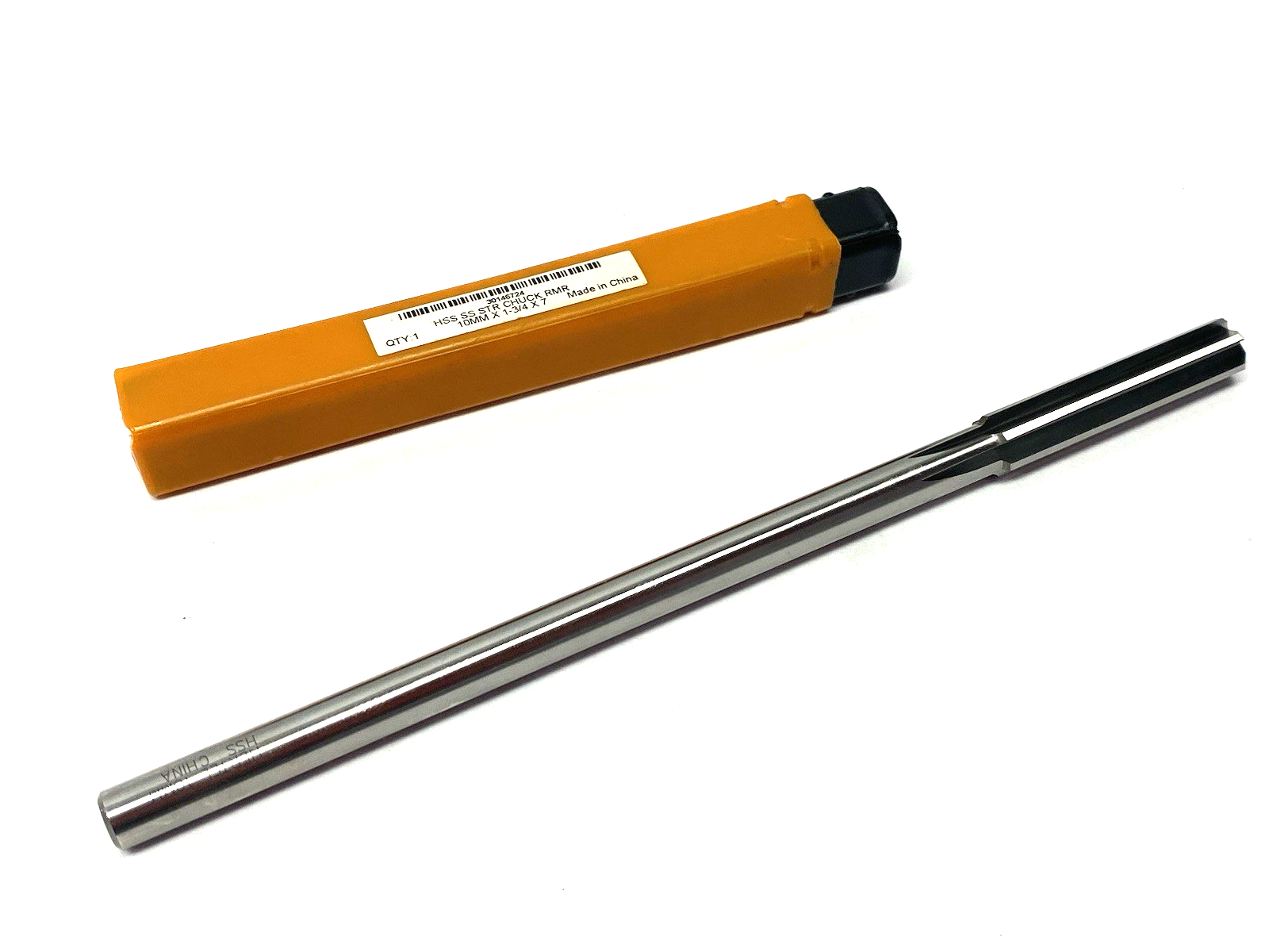 30146724 | Hertel Chucking Reamer: 7" OAL, 1-3/4" Flute Length, Straight - New – Open box - Maverick Industrial Sales