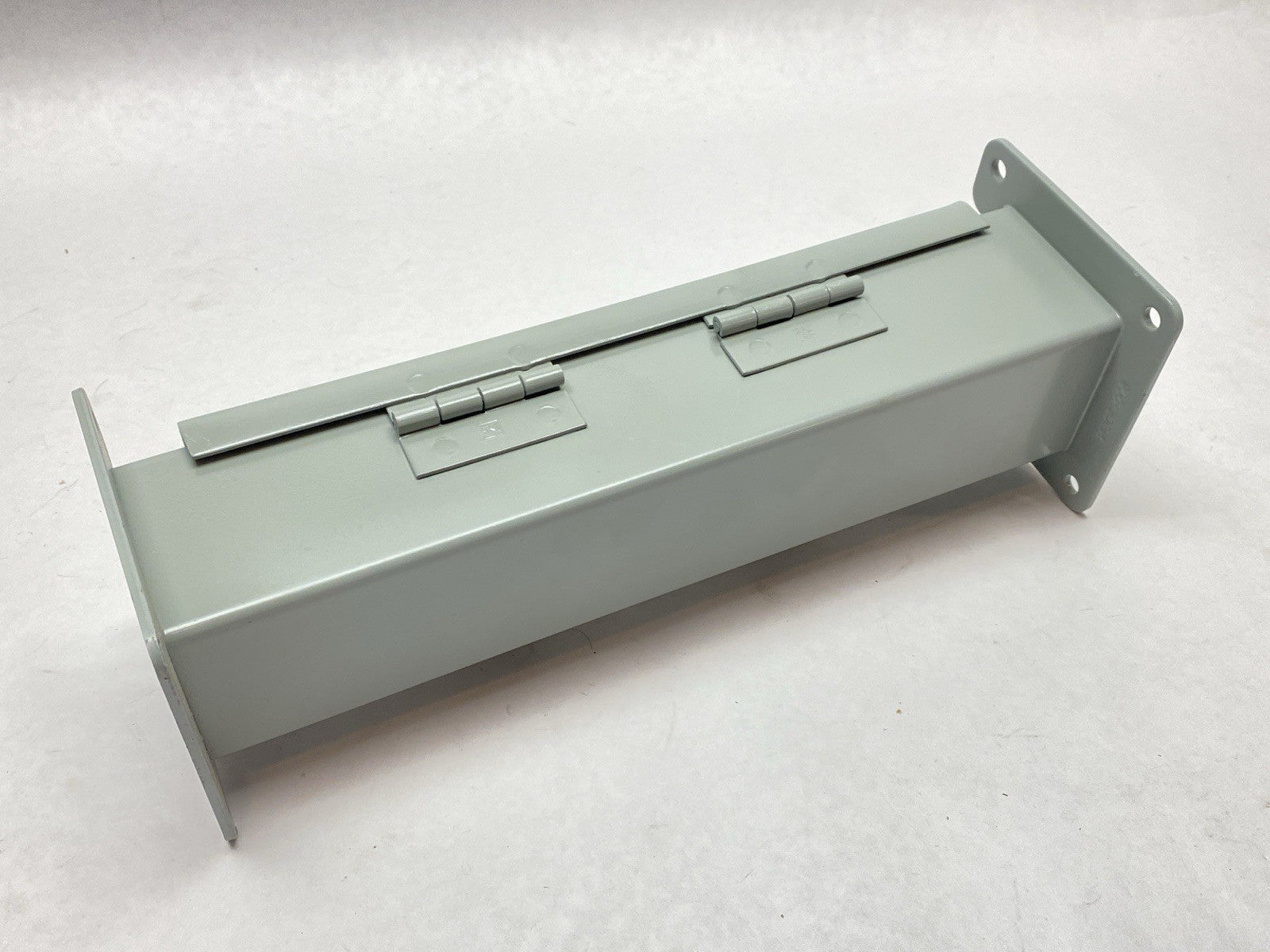 F22L12 | Hoffman Wireway Section Lay-in Hinged-Cover Type 12 2.5" x 2.5" x 12" - New – Open box - Maverick Industrial Sales