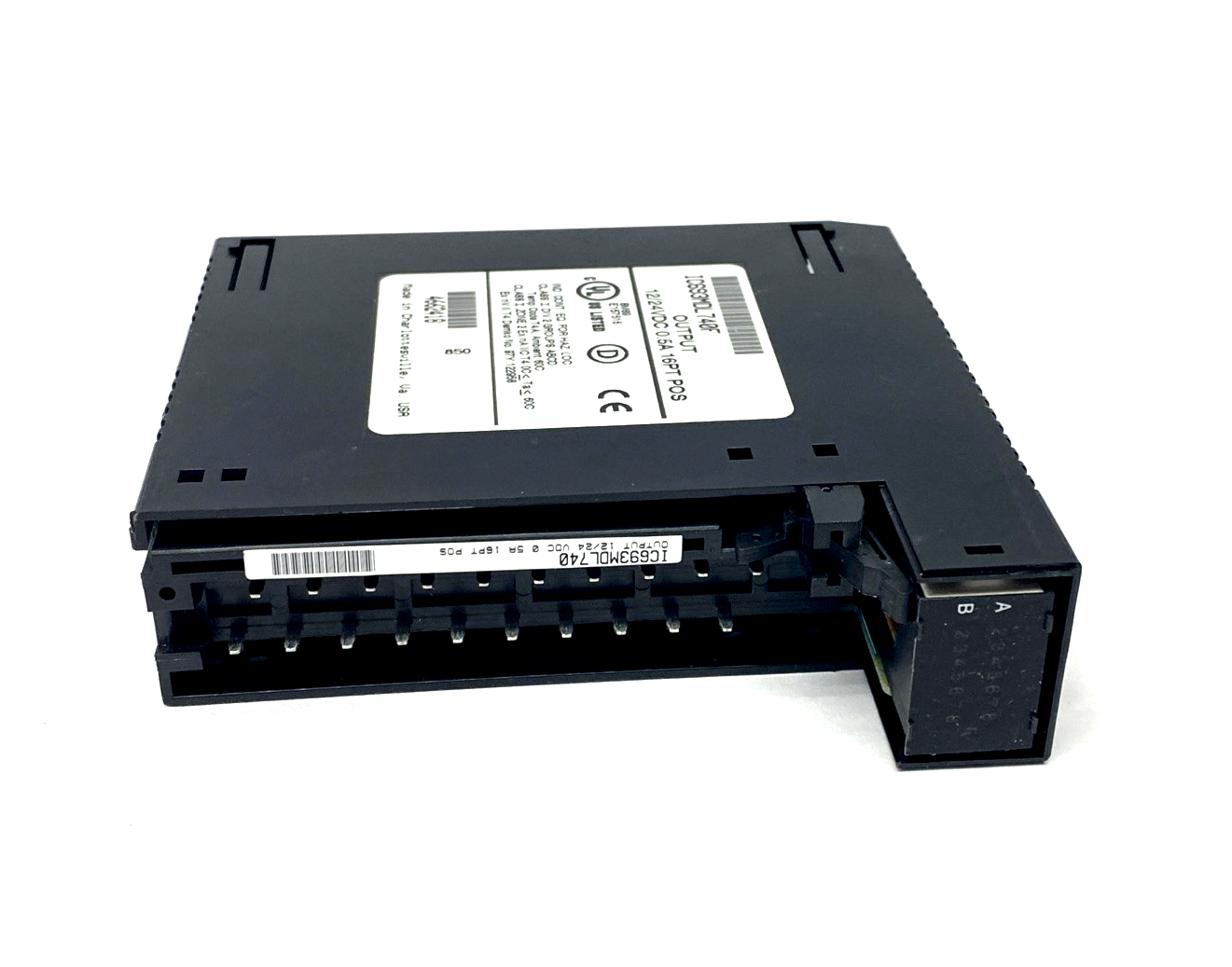 GE Fanuc IC693MDL740F Output Module 16PT 12/24VDC 0.5A NO FRONT TERMINAL - Maverick Industrial Sales
