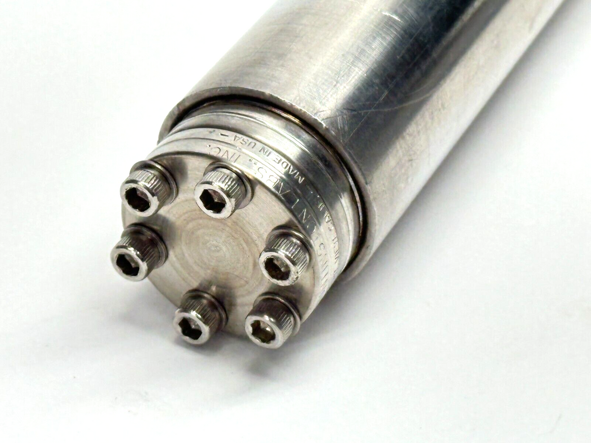 18" | Huntington High Vacuum Adapter 2.75" x 1-1/4" Flange Length 1.5" I.D w/ Cap - Used - Maverick Industrial Sales