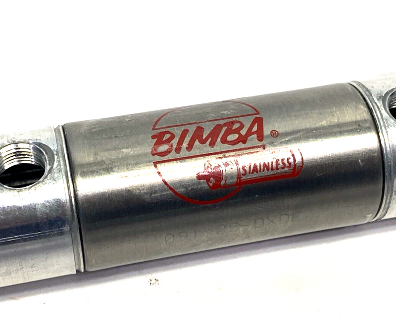 Bimba 091.25-DXDE Double-Ended Rod Pneumatic Cylinder 1-1/16" Bore 1-1/4" Stroke - Maverick Industrial Sales