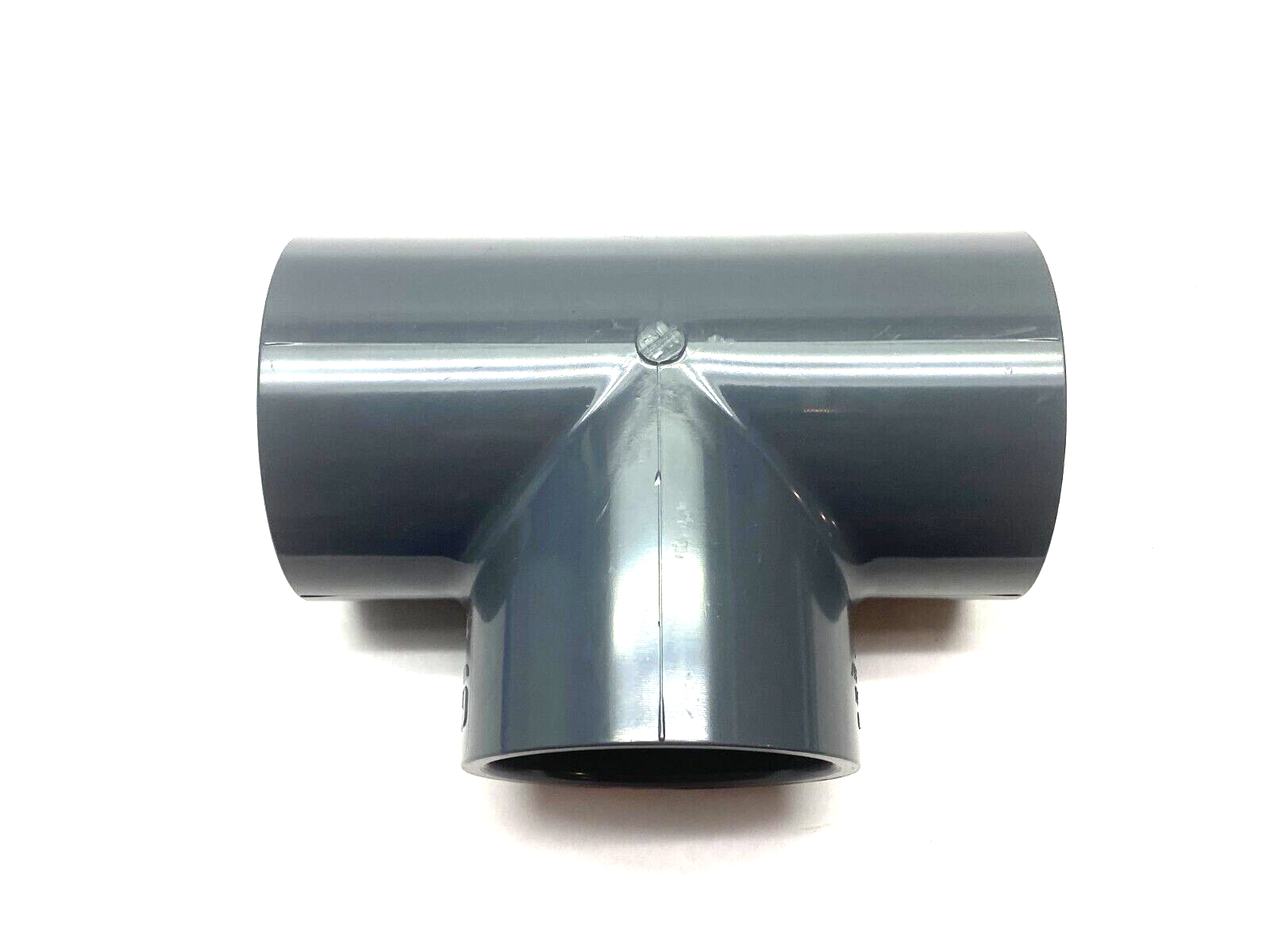 Spears 801-030 Tee Slip Socket Fitting Gray PVCI SCH 80 3" x 3" x 3" - Maverick Industrial Sales