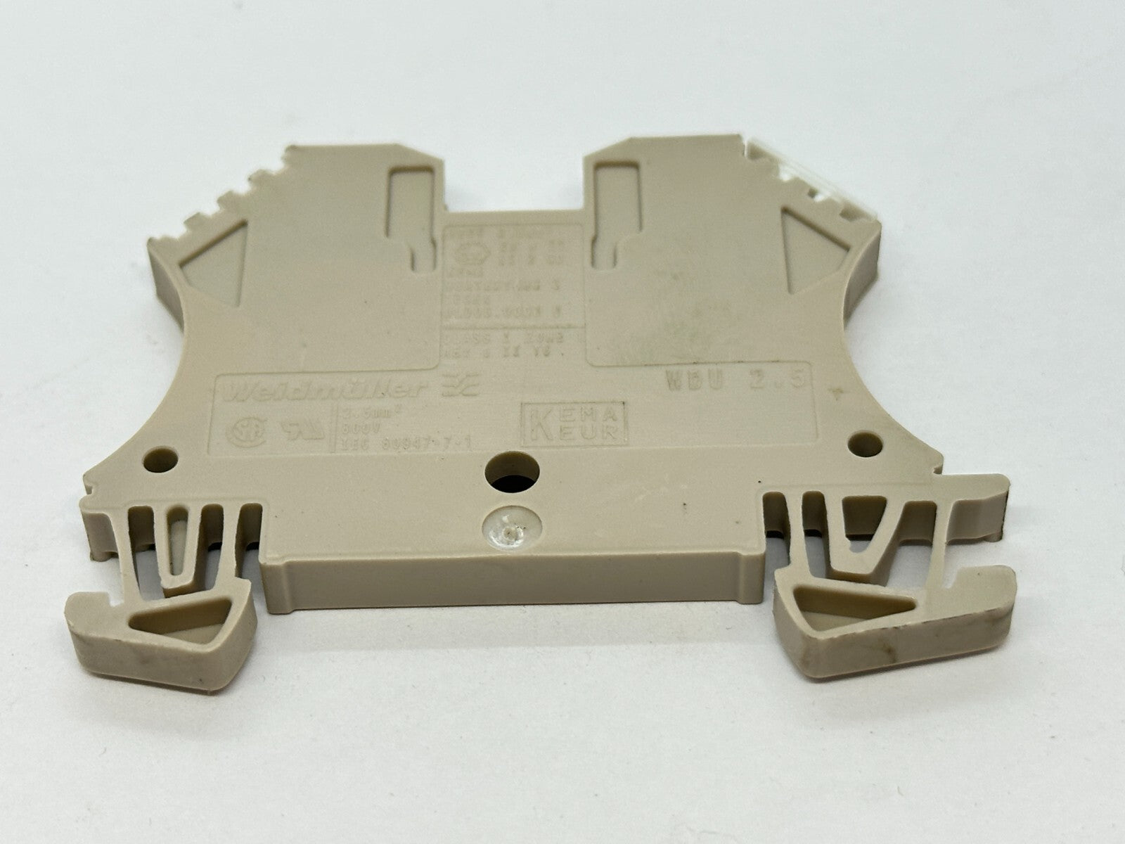 WDU 2.5 | Weidmuller Terminal Block 600V LOT OF 10 - Used - Maverick Industrial Sales