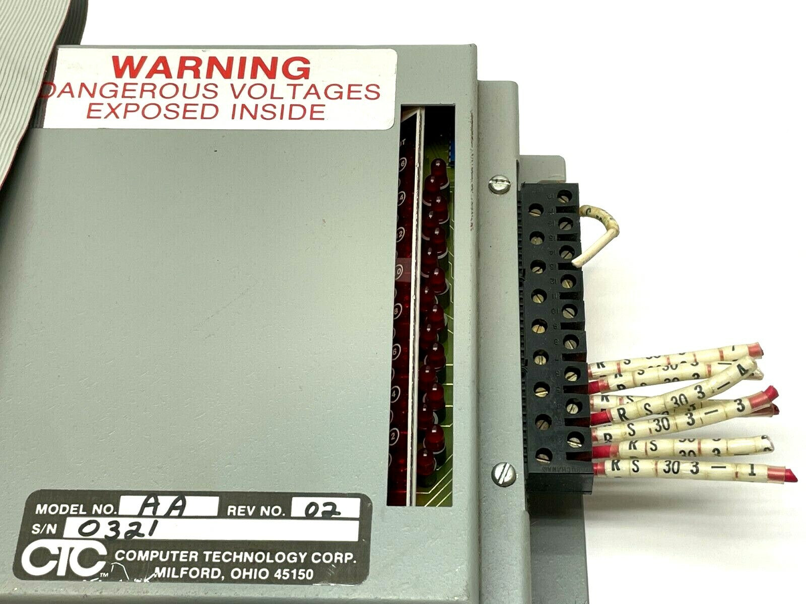 Computer Technologies Corporation AA I/O Module Rev. 02 - Maverick Industrial Sales