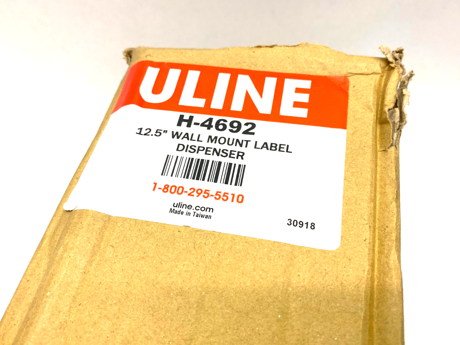 Uline H-4692 Wall Mount Label Dispenser 12.5" - Maverick Industrial Sales
