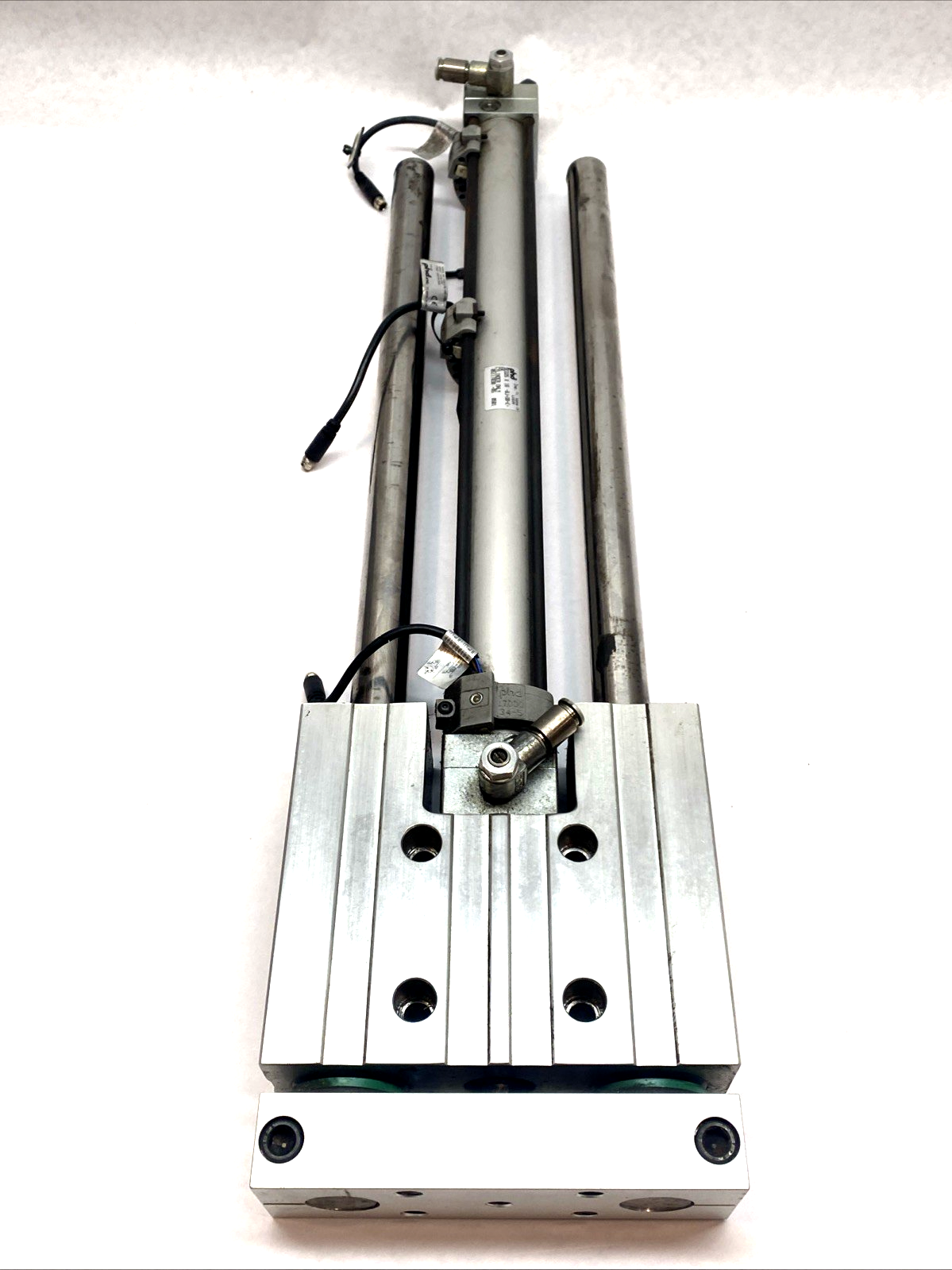 SED25 X 16-BJ-DE-E-H4 | PHD Pneumatic Slide Cylinder 25 Bore 16" - Used - Maverick Industrial Sales
