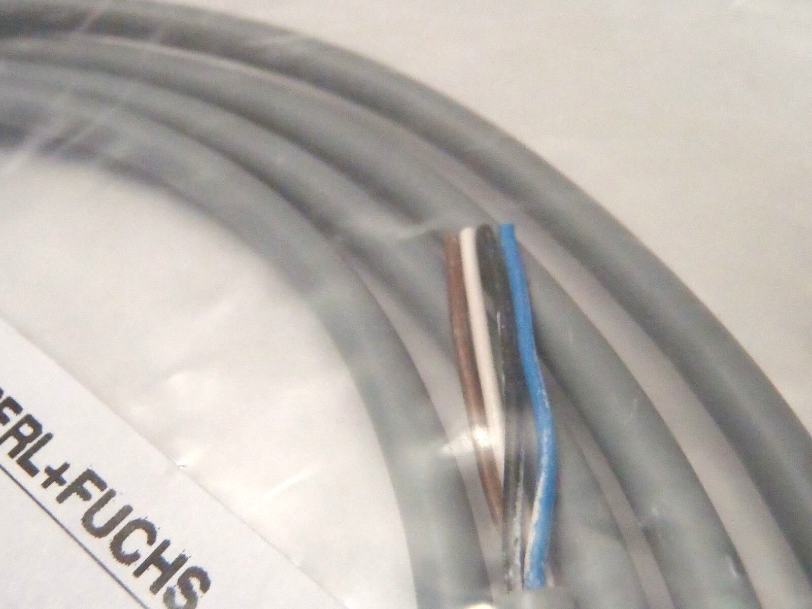 Pepperl+Fuchs V1S-G-2M-PVC Male Cordset Single-Ended M12 Straight A-Coded 126567 - Maverick Industrial Sales