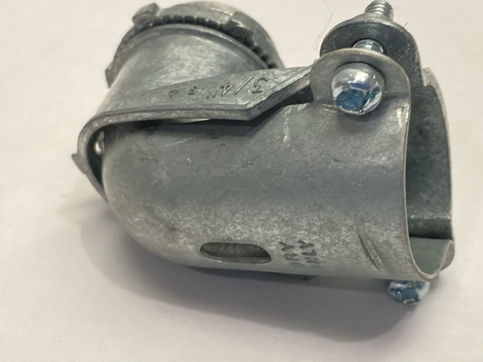 Emerson AC-96 Zinc Die-Cast 90 Degree Angle Connector 3/4" LOT OF 8 - Maverick Industrial Sales