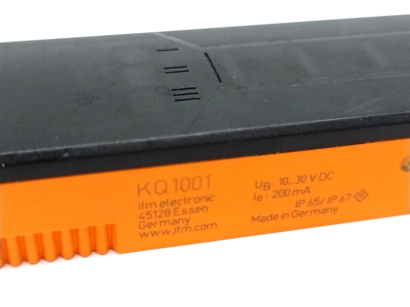 ifm KQ1001 Continuous Level Sensor 250mm x 28mm x 16.7mm KQ-5xxxNFPKG/IO/0,1M/US - Maverick Industrial Sales