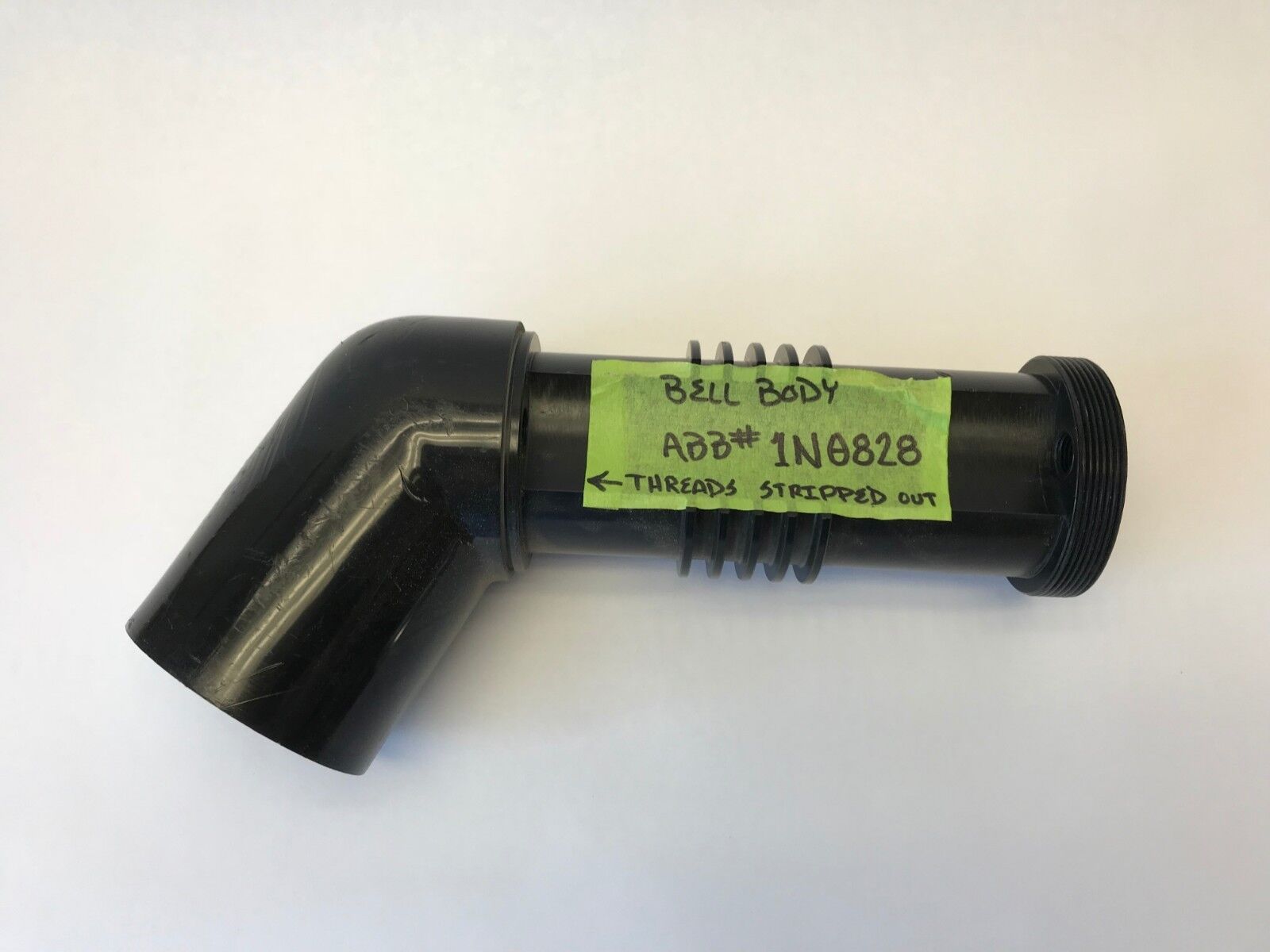 ABB 1N0828 Black Finish Robobel 925 Main Body 91710 Paint Sprayer Spray Gun - Maverick Industrial Sales