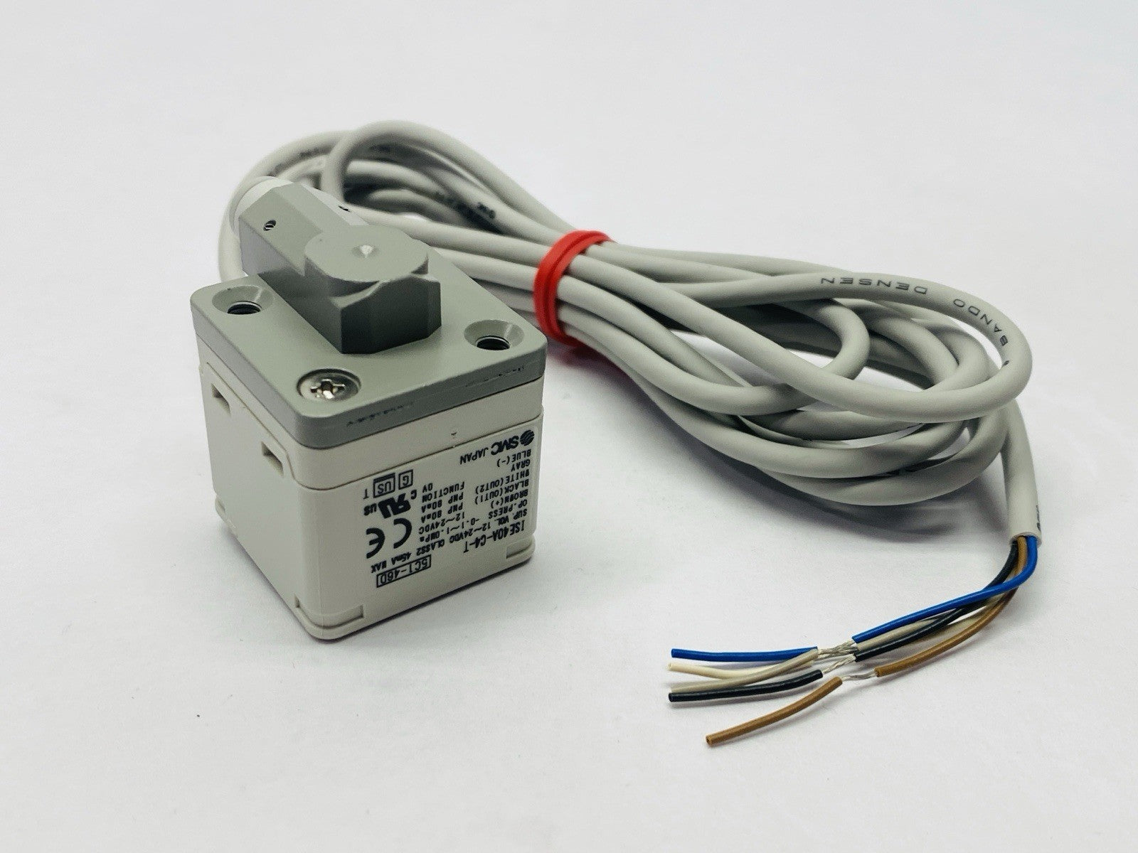 SMC ISE40A-C4-T Digital Vacuum Pressure Switch 12~24VDC - Maverick Industrial Sales