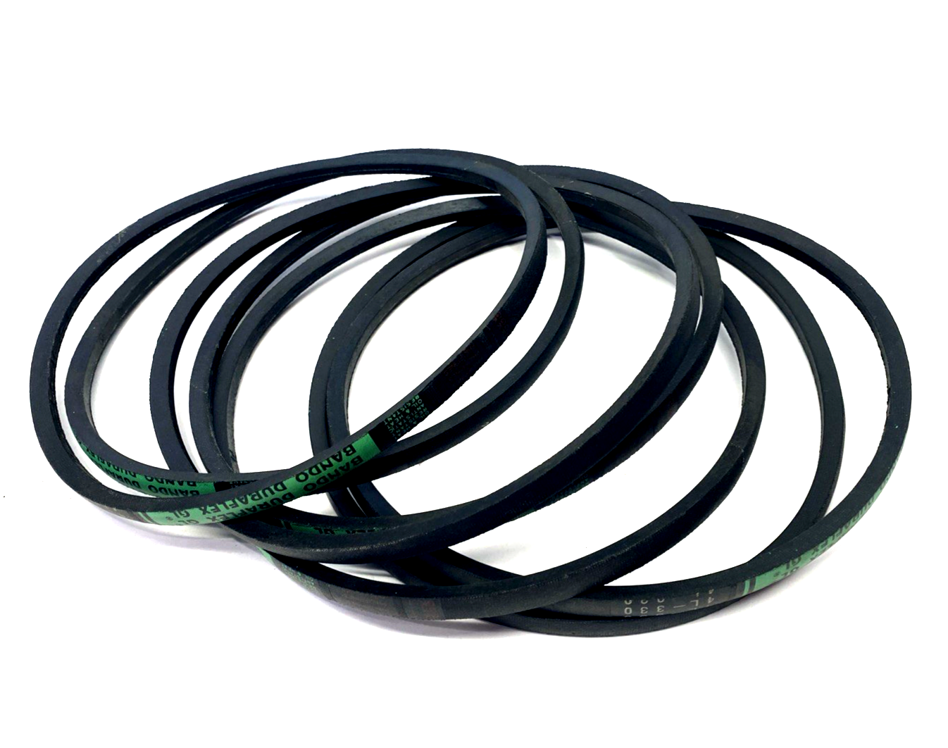 Bando 4L-330 V-Belt Section 4L, 33" Outside Length, 1/2" Belt Width LOT OF 7 - Maverick Industrial Sales