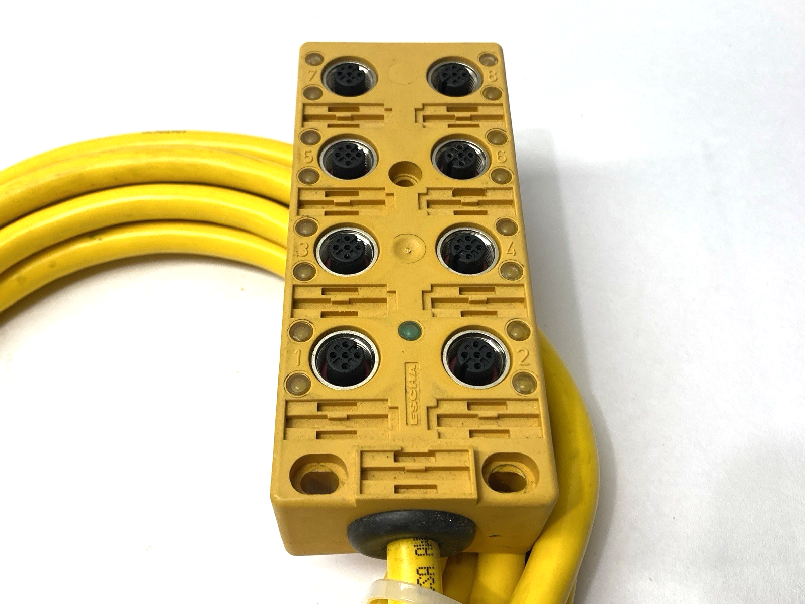 Turck VB 80.5-P7X17-5 Junction Box M12 8-Port U0218 - Maverick Industrial Sales