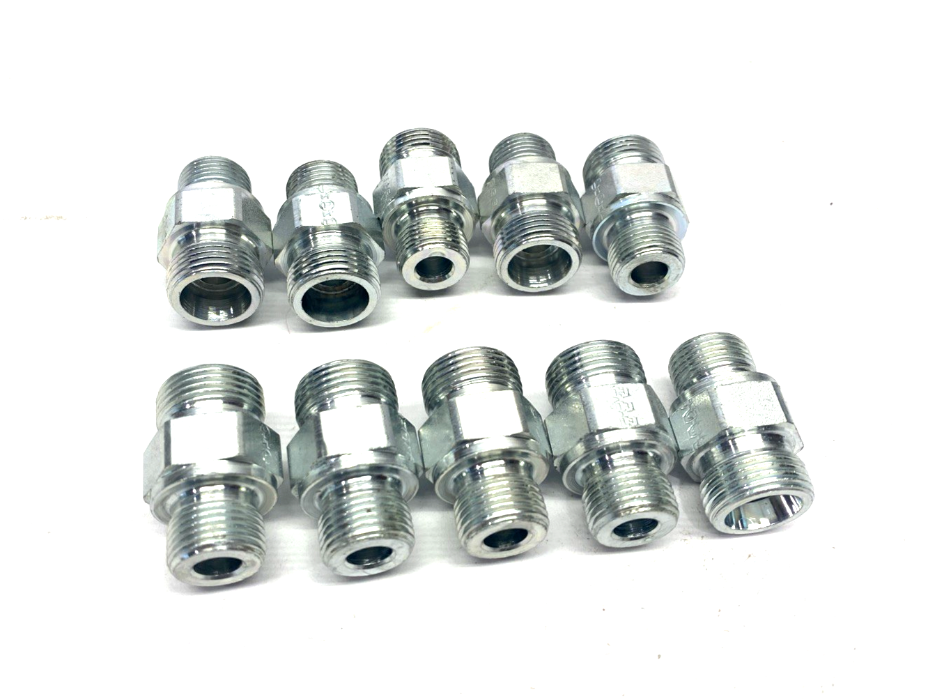 Atlas Copco 80701.100032 Male Straight Adapter 3/8" BSPP, GE12SR3/8CF 10-PACK - Maverick Industrial Sales