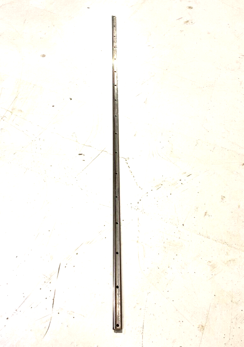 Bishop Wisecarver WZ-37 Steel Linear Rail Track 17-Holes 1235.2 mm - Maverick Industrial Sales