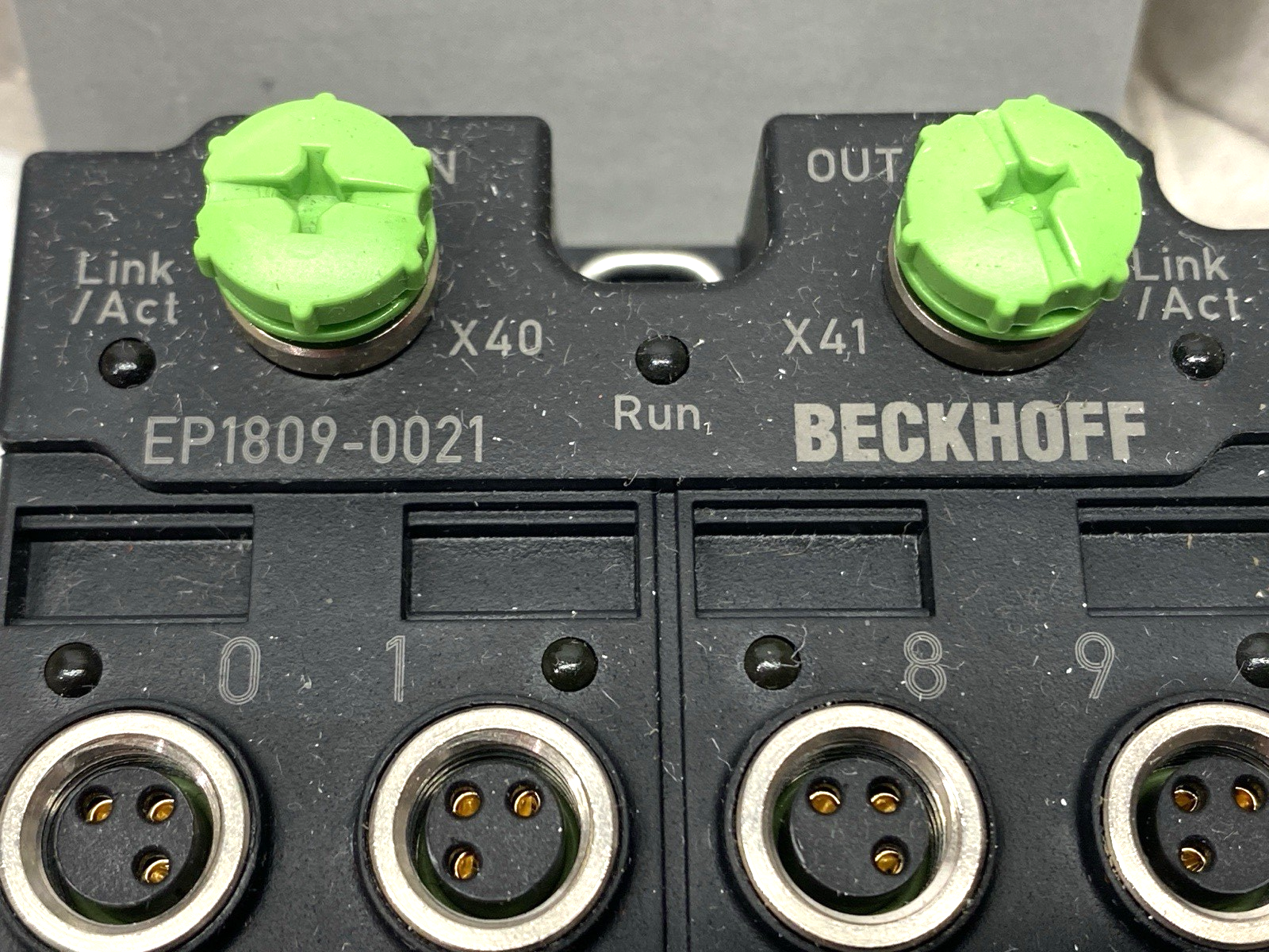 Beckhoff EP1809-0021 EtherCAT Box 16-Channel Digital Input M8 24VDC - Maverick Industrial Sales