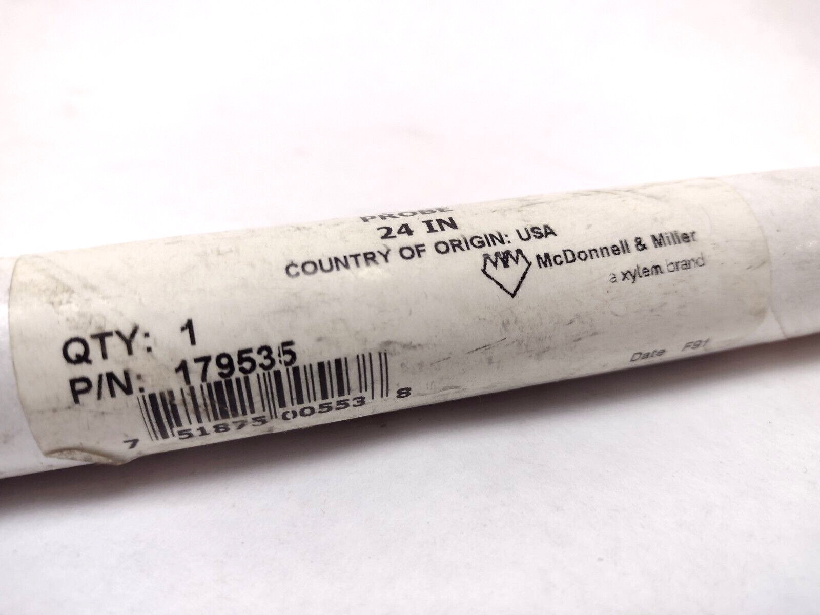 179535 | Mcdonnell-Miller P-2-SS-24 Stainless Steel Probe Teflon Coated - New - Maverick Industrial Sales