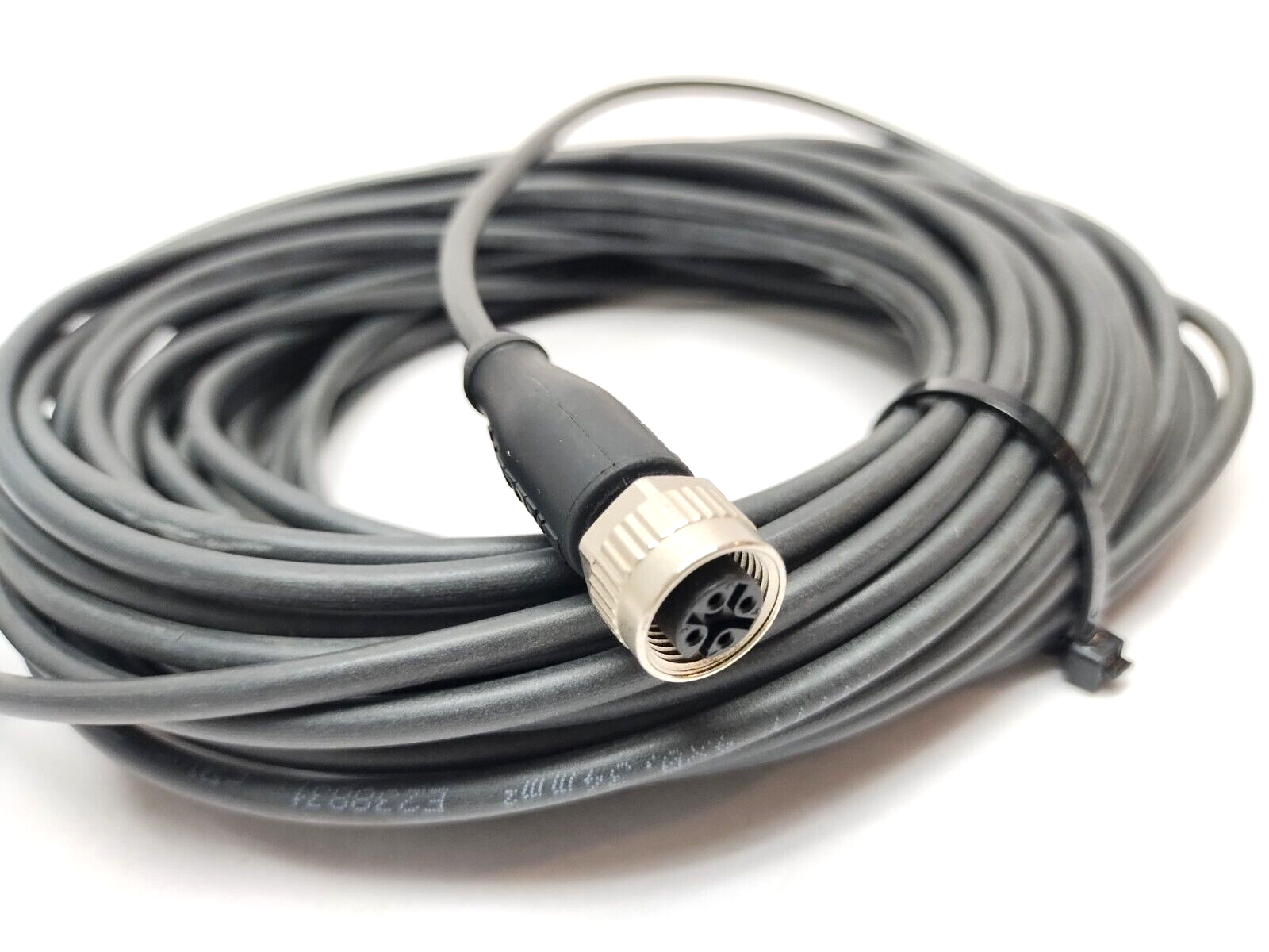 Balluff BCC0FP4 Cordset M12 Male To Female 15m BCC M415-M414-3A-304-PW0434-150 - Maverick Industrial Sales