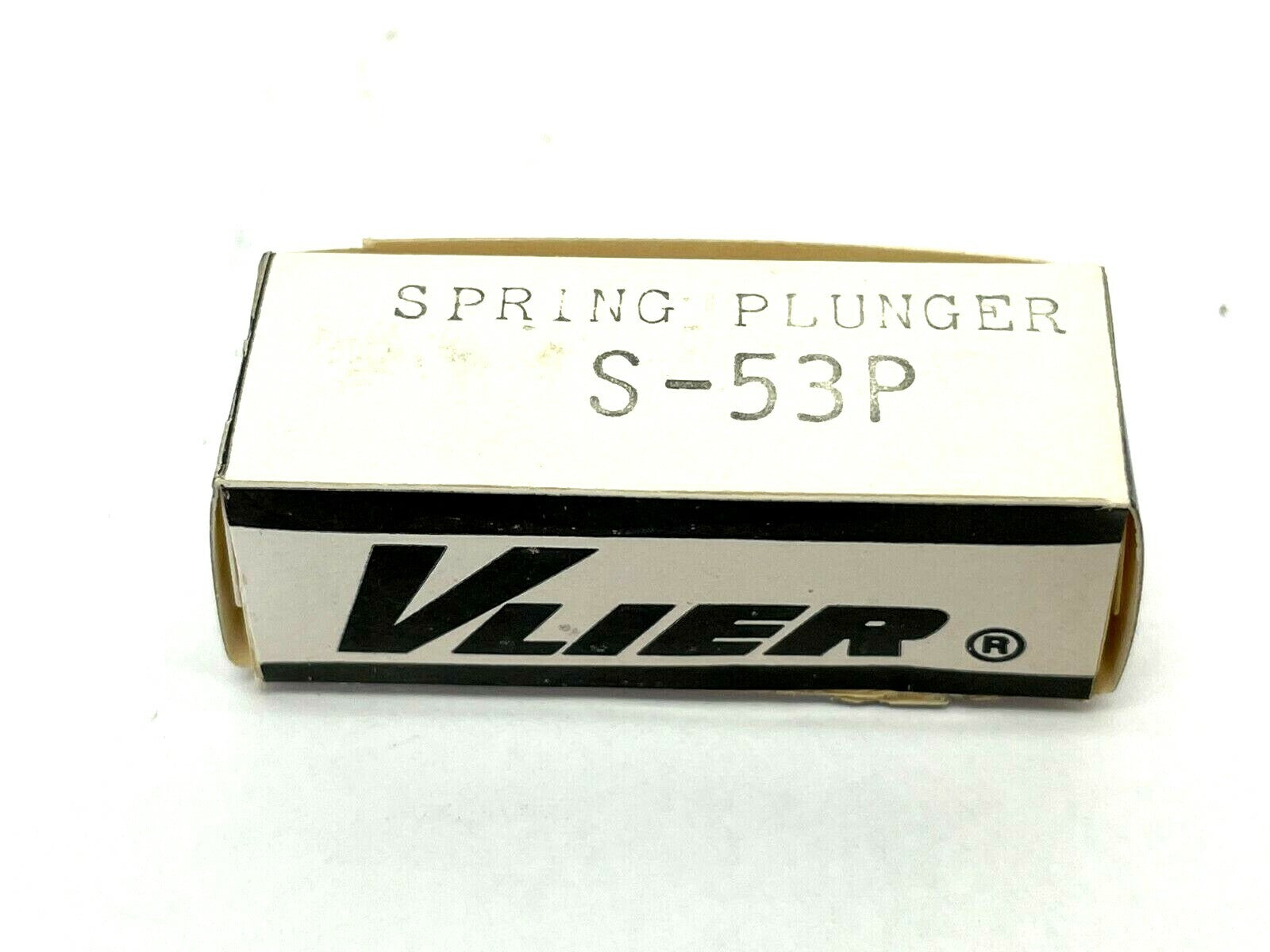 S-53P | Vlier Spring Plunger #10-32 1.3 to 2.7 lbs. End Force - New – Open box - Maverick Industrial Sales