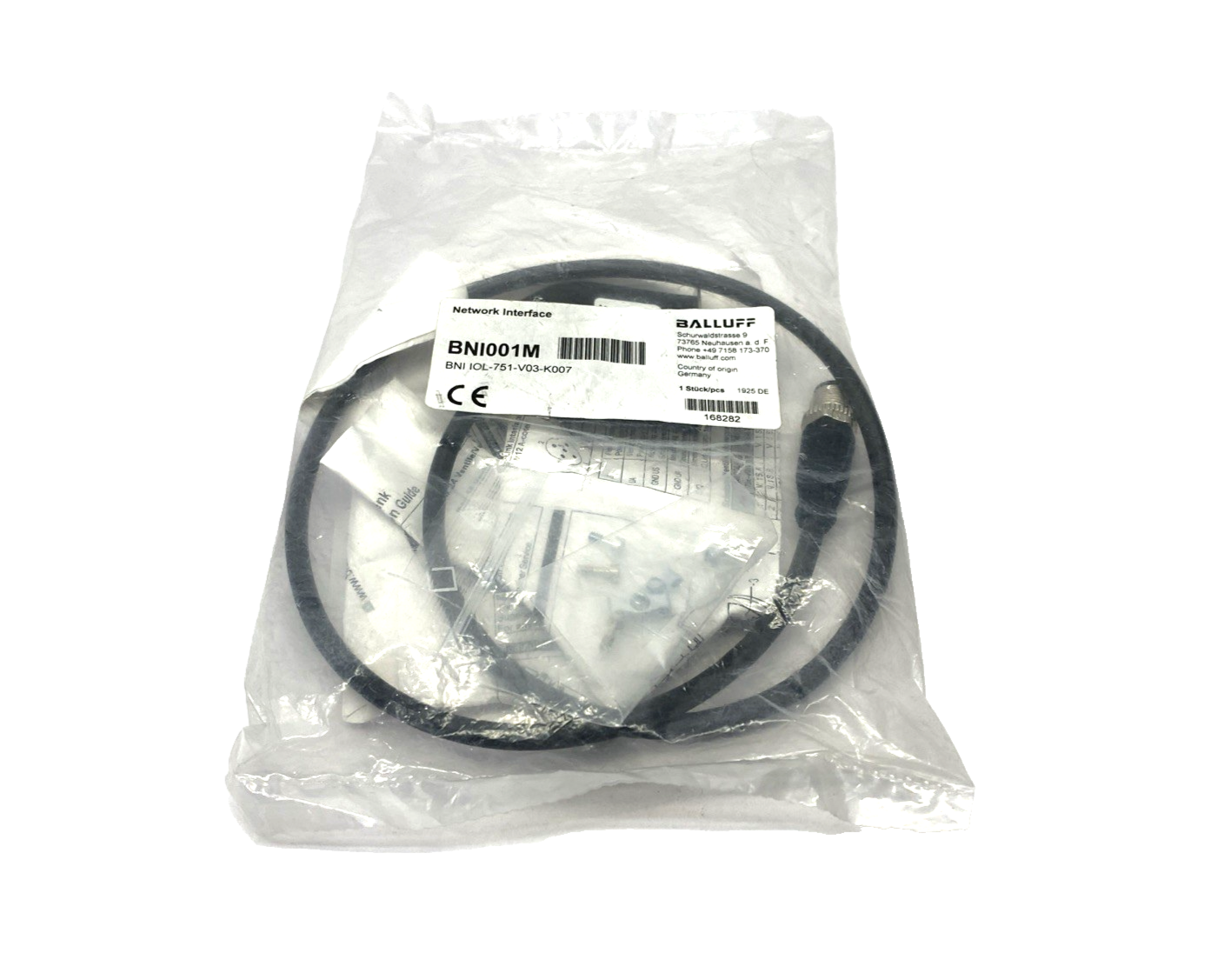 BNI IOL-751-V03-K007 | Balluff BNI001M IO-Link Valve Network Interface - New - Maverick Industrial Sales