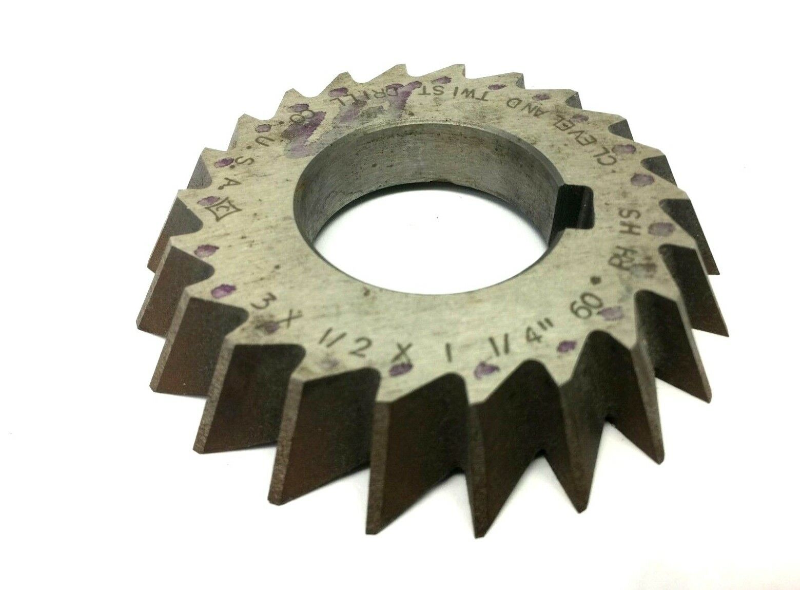 Morse, National Twist Drill 3" Side Milling Cutter Blades, LOT OF 6 - Maverick Industrial Sales