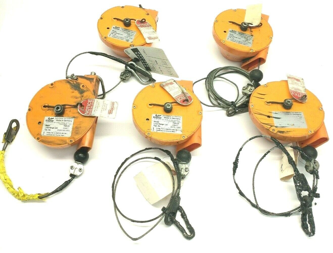 Packers Kromer 7228-02 Light-Duty Zero Gravity Balancer 2.6-5.7Lbs Load LOT OF 5 - Maverick Industrial Sales