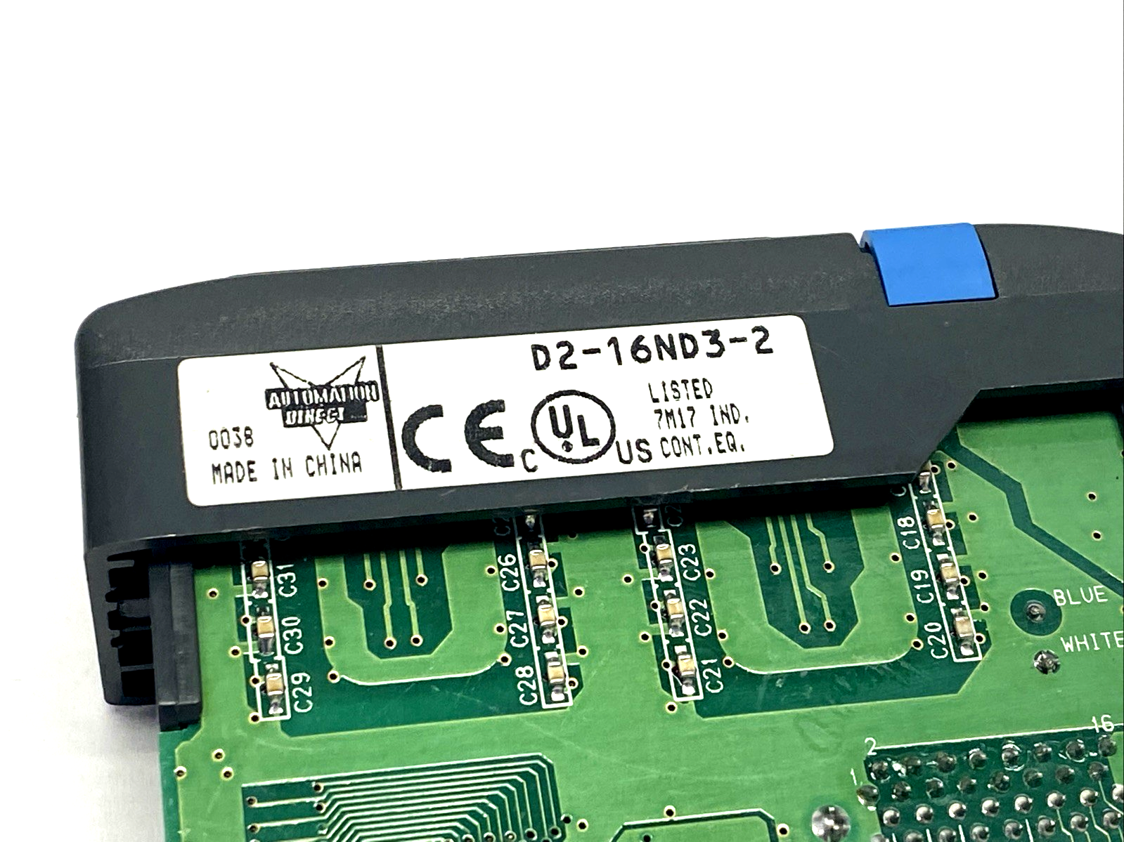 D2-16ND3-2 | Automation Direct DirectLOGIC DL205 Discrete Input Module, 16 Pt. - Used - Maverick Industrial Sales