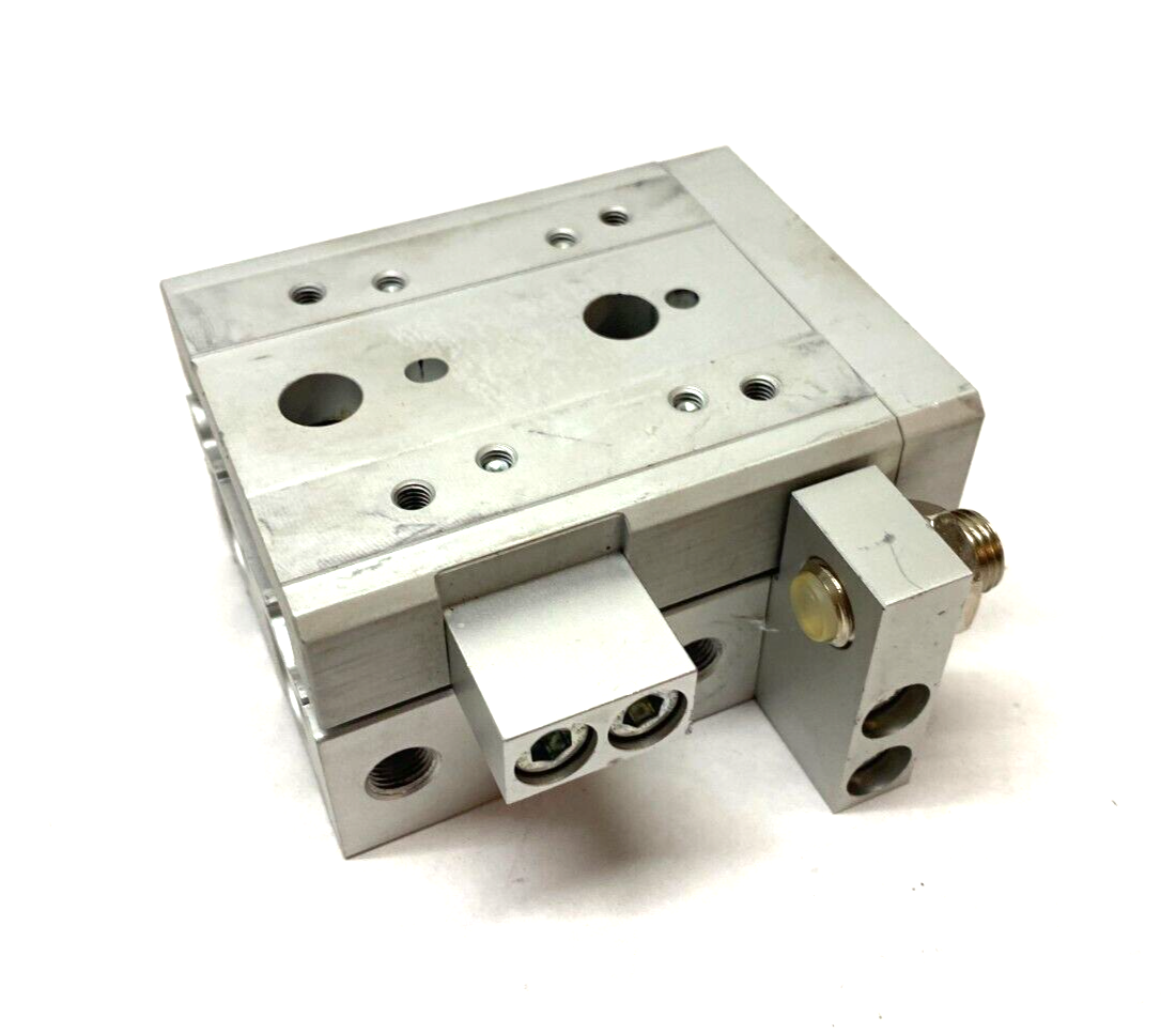 MXS20-20AS | SMC Precision Slide Table, 20mm Bore, 20mm Stroke - Used - Maverick Industrial Sales