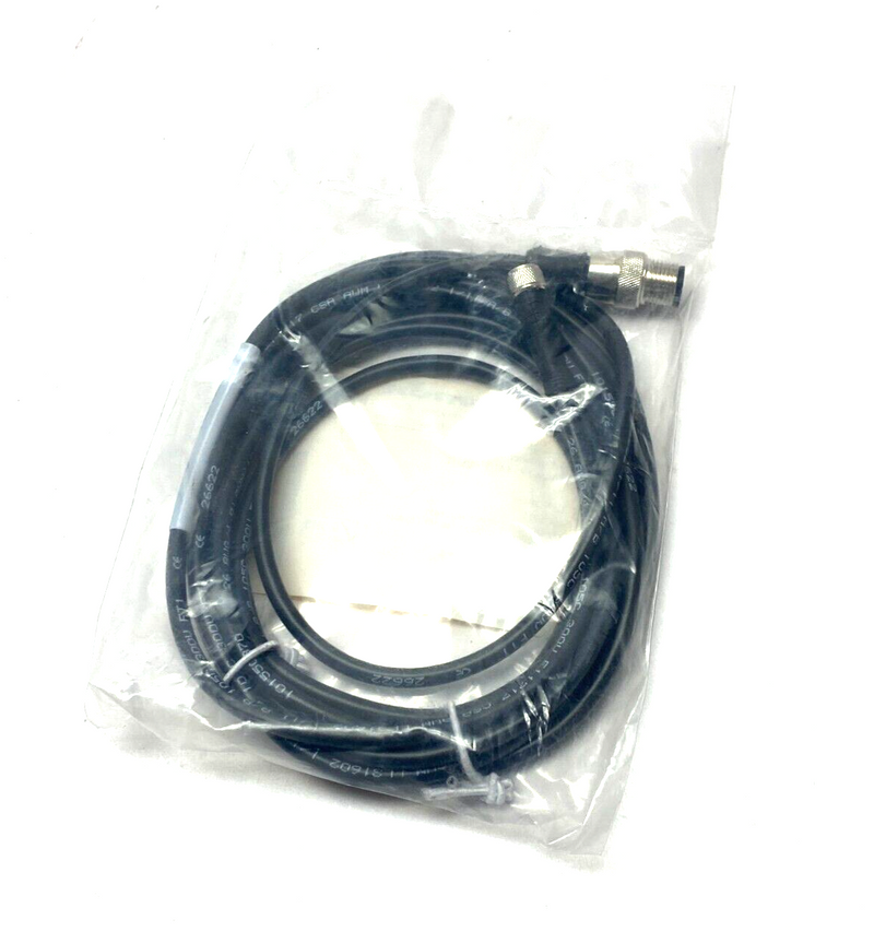 Turck PKG 4M-3-RS 4.4T/S760/S771 Double Ended Cable F M8 - M 1/2" 4-Pin UX08251 - Maverick Industrial Sales