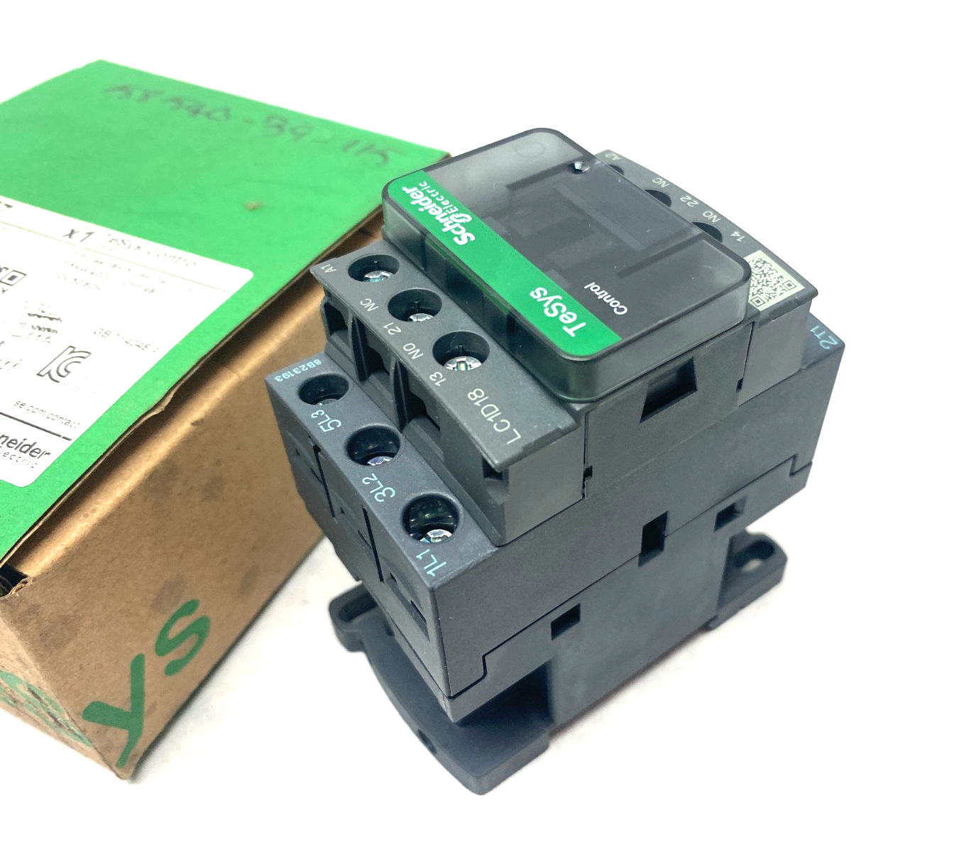 Schneider Electric LC1D18F7 TeSys Deca Nonreversing IEC Contactor 3-Pole - Maverick Industrial Sales