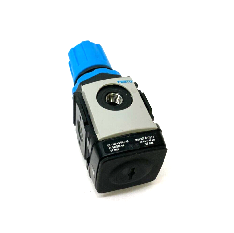 Festo LR-M1-G1/4-10 Pneumatic Pressure Regulator 178727 - Maverick Industrial Sales