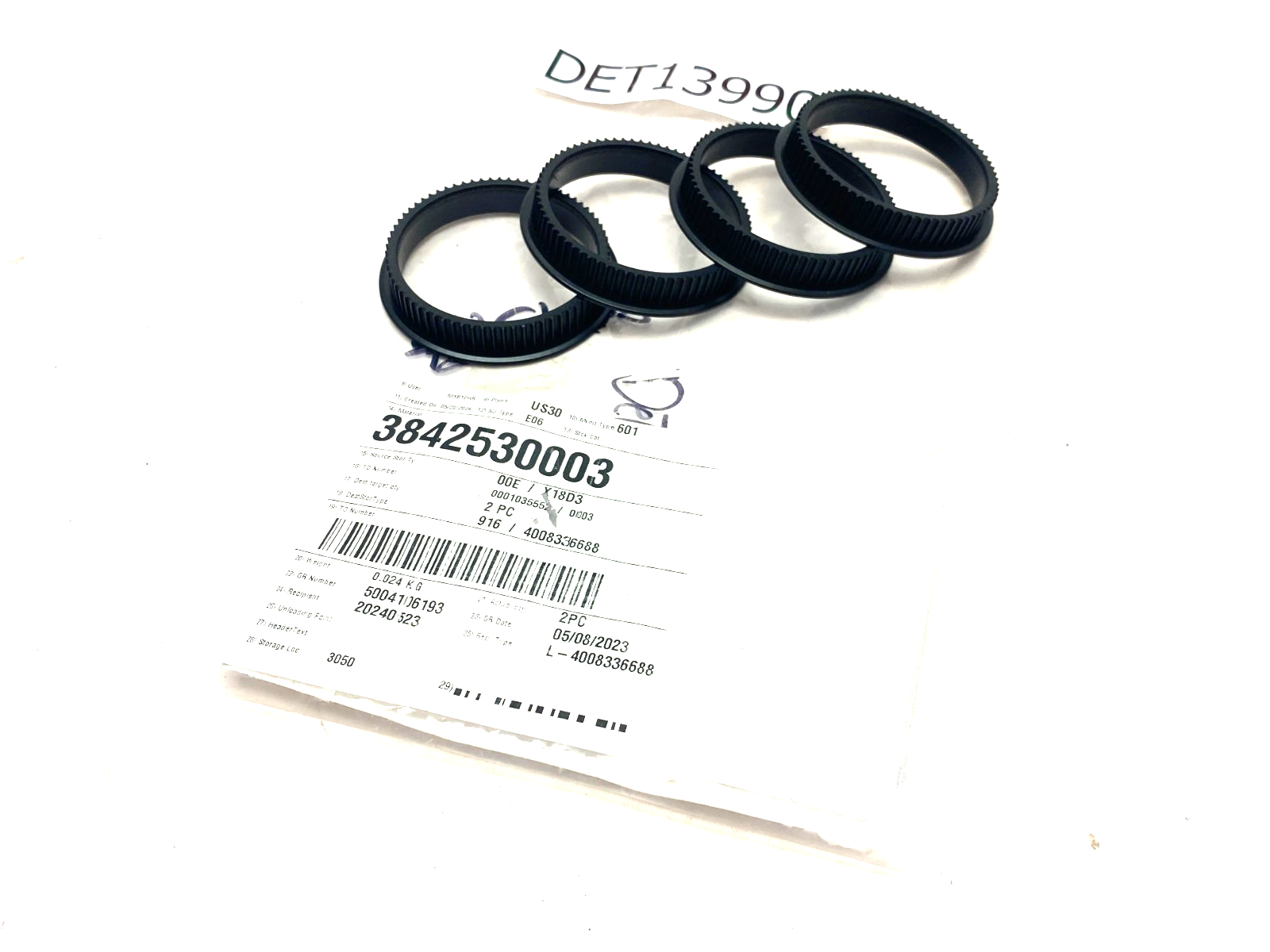 Bosch Rexroth 3842530003 Toothed Belt Pulley AS2 LOT OF 4 - Maverick Industrial Sales
