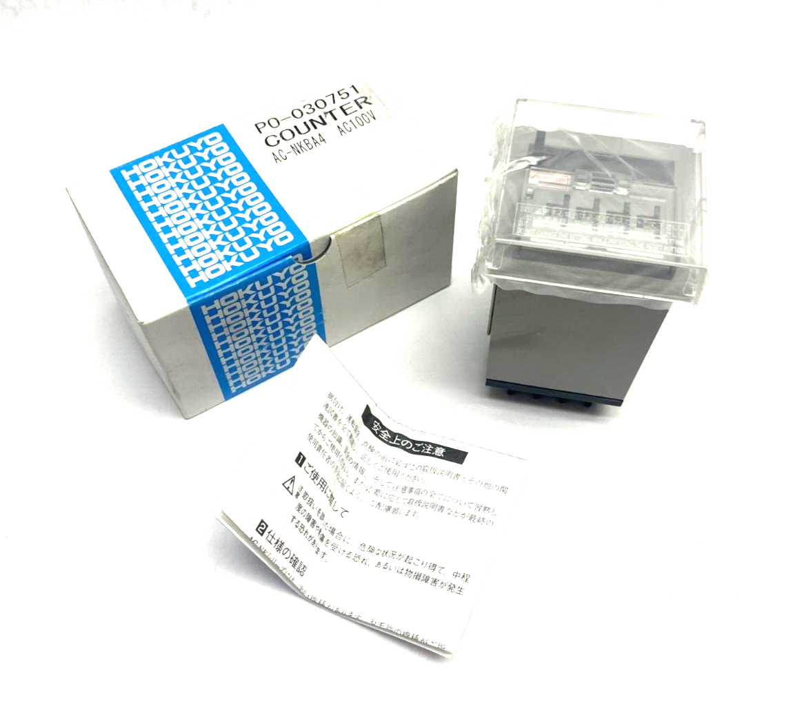 Hokuyo AC-NKBA4 Auto-Counter Module 100VAC 10Hz - Maverick Industrial Sales