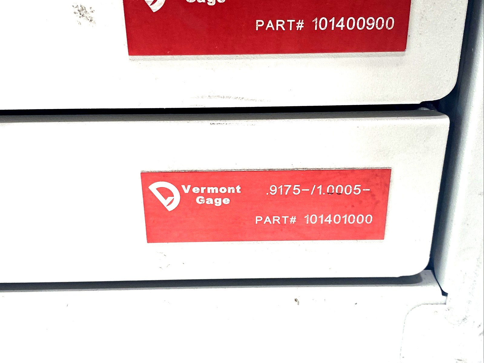 Vermont Gage 101400800 101400900 & 101401000 Class ZZ Pin Gage Set 0.7515-1.0005 - Maverick Industrial Sales