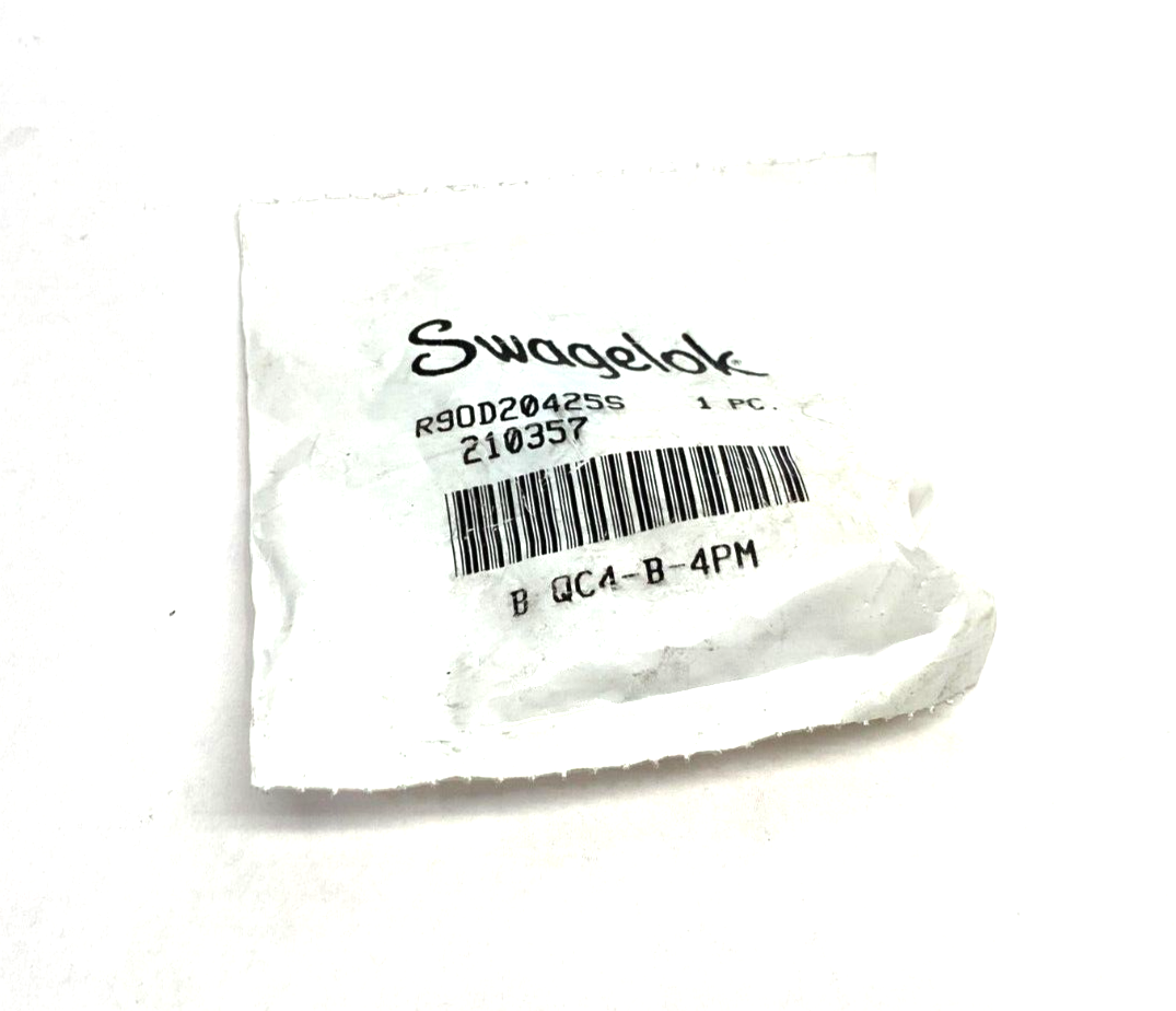 Swagelok B-QC4-B-4PM Brass Instrumentation Quick Connect Body - Maverick Industrial Sales