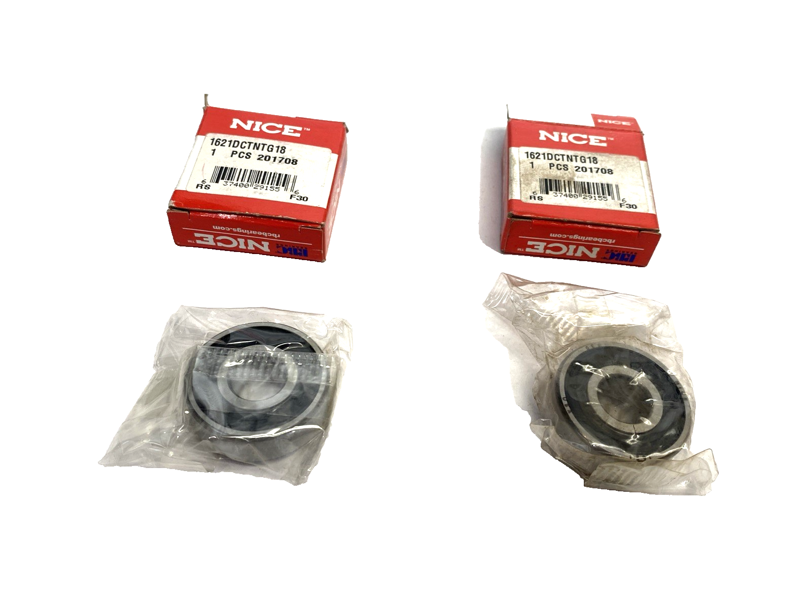 Nice 1621DCTNTG18 Precision Ground Radial Bearing 1/2" ID 1-3/8" OD 7/16" W 2PK - Maverick Industrial Sales