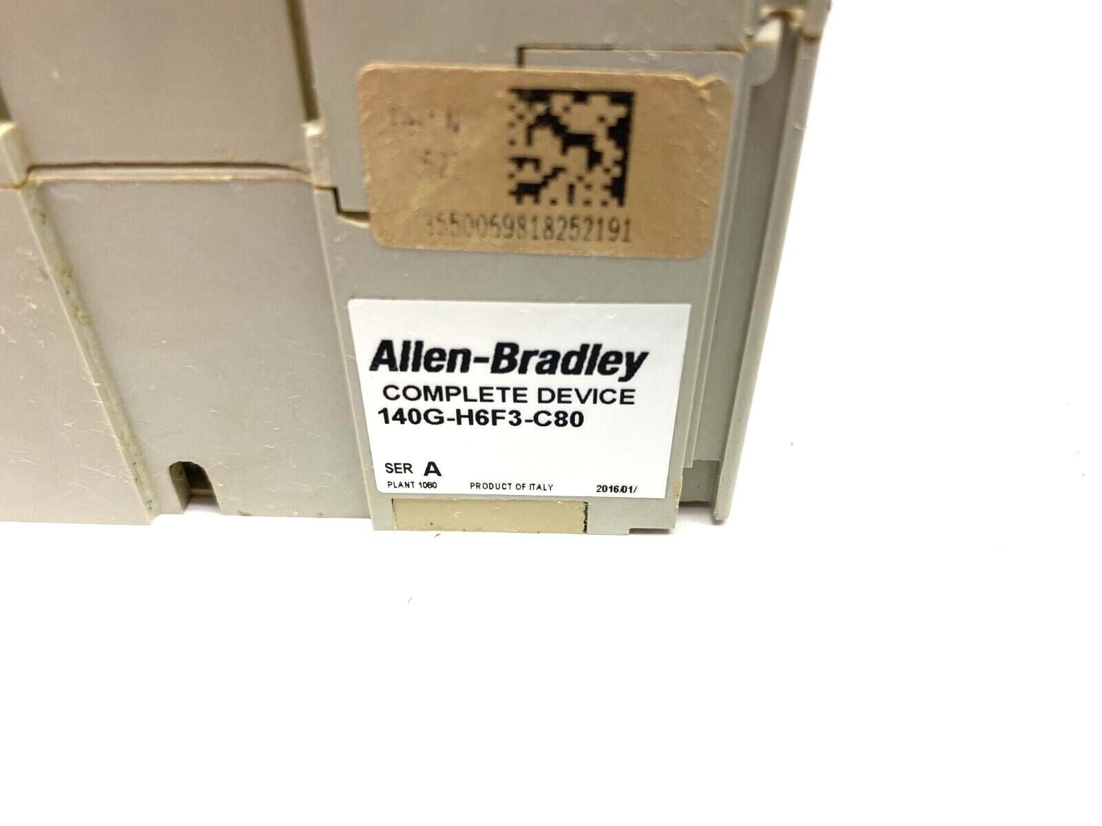 140G-H6F3-C80 | Allen Bradley Ser. A Molded Case Circuit Breaker H Frame - Used - Maverick Industrial Sales
