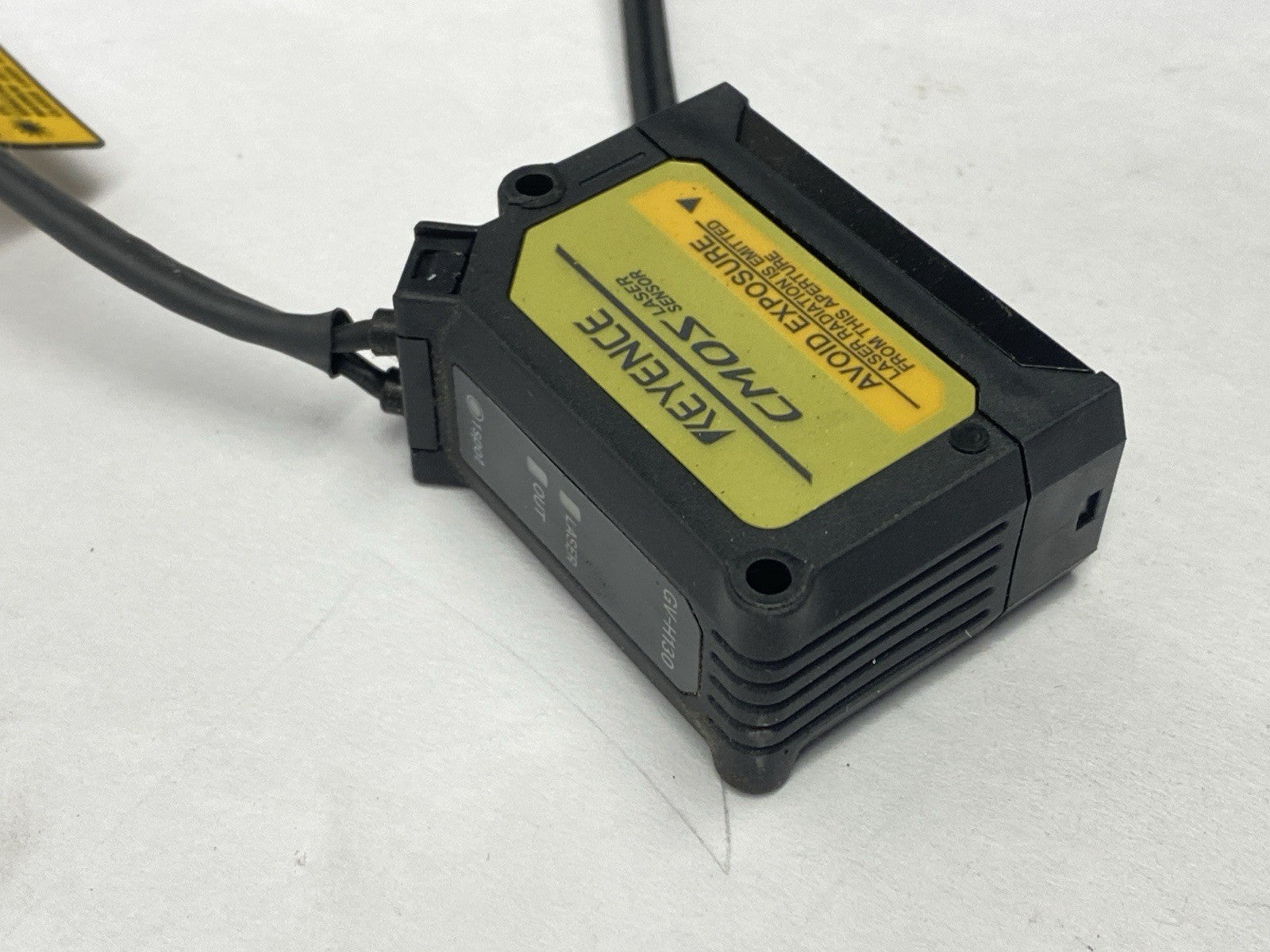 GV-H130 | Keyence Digital CMOS Laser Sensor Sensor Head Medium-Distance Type - For Parts Or Not Working - Maverick Industrial Sales