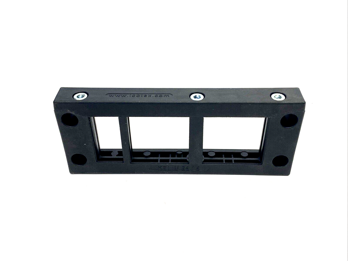 Icotek KEL-U 24/4 Split Multi-Cable Transit/Cable Entry Frame Black 54244 - Maverick Industrial Sales