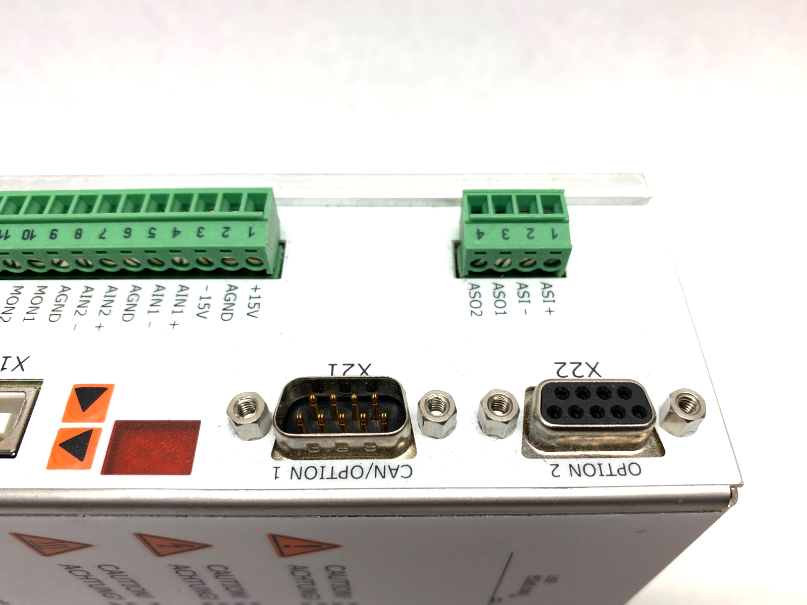ECOVARIO 214AR-BJ-000-000 | Jenaer 1-Axis Servo Amplifier, CANopen/EtherCAT, STO - Used - Maverick Industrial Sales