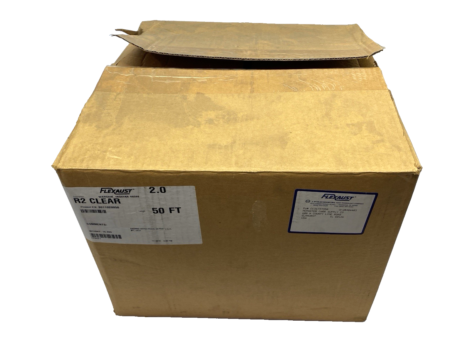 Flexaust 8011020050 Duct Hose for Fumes 50' - Maverick Industrial Sales