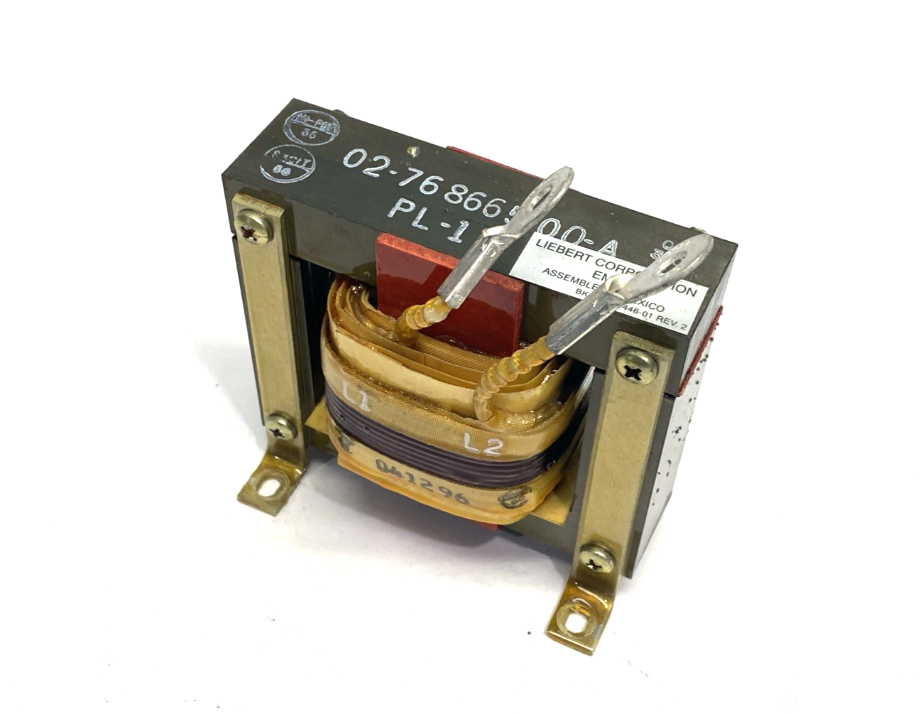 Liebert 02-768665-00-A Line Transformer, EM-1, 12-794446-01 Rev 2, PL-1 - Maverick Industrial Sales
