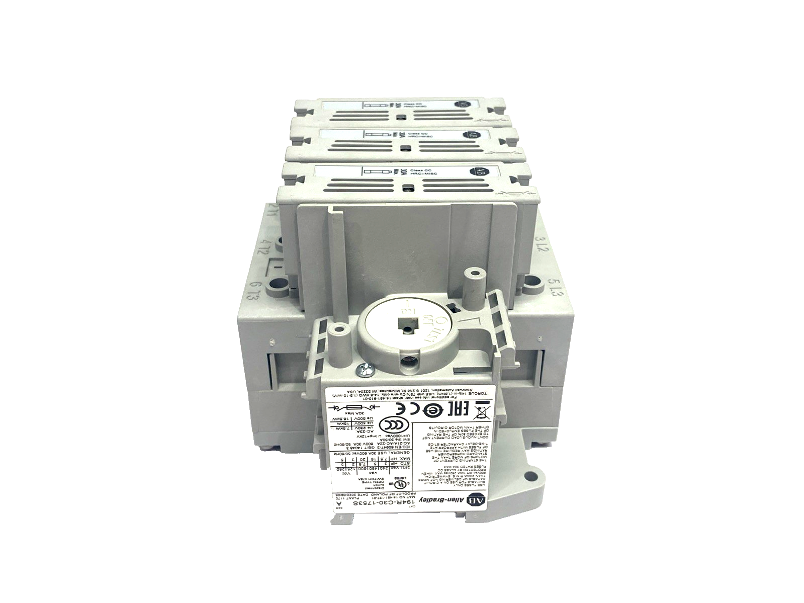 Allen Bradley 194R-C30-1753S Ser. A Disconnect Switch - Maverick Industrial Sales