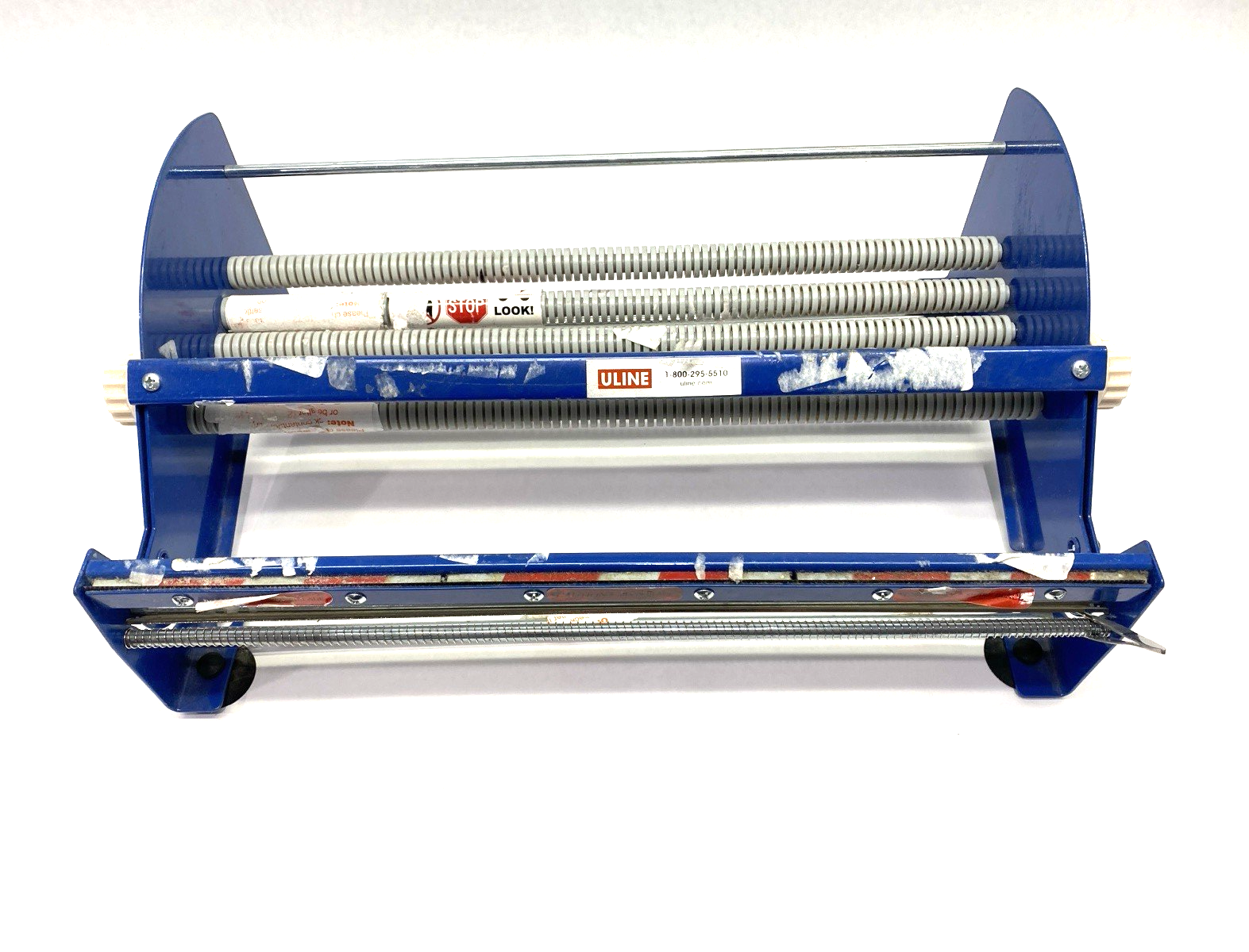Uline H-676 Label & Tape Dispenser 18" MISSING BLADE GUARDS - Maverick Industrial Sales