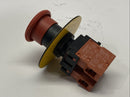 Omron A22E-M-02 E-Stop Button Switch Twist Reset Red 22mm 10A 24VDC - Maverick Industrial Sales