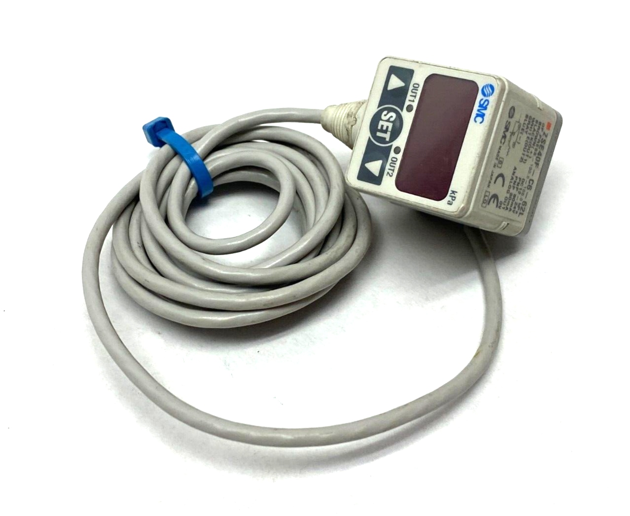 SMC ZSE40F-C6-62L Digital Vacuum Pressure Switch - Maverick Industrial Sales